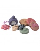 Сензорни блокове за деца меки Монтесори кула 8 части